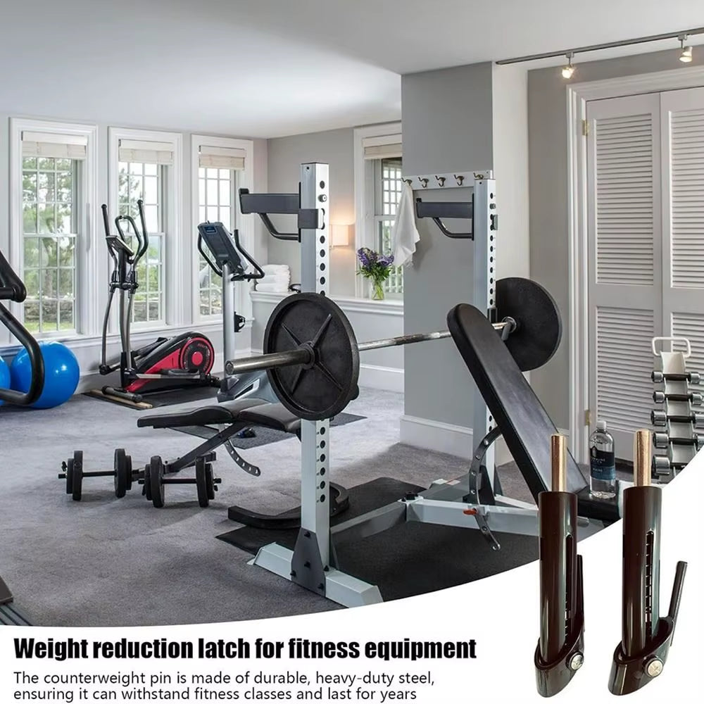 Universal Gym Accessories Gym Pin Fitness Equipment Security Lock Weight Reduction Latch Anti-Rust Drop Set Pins Gym