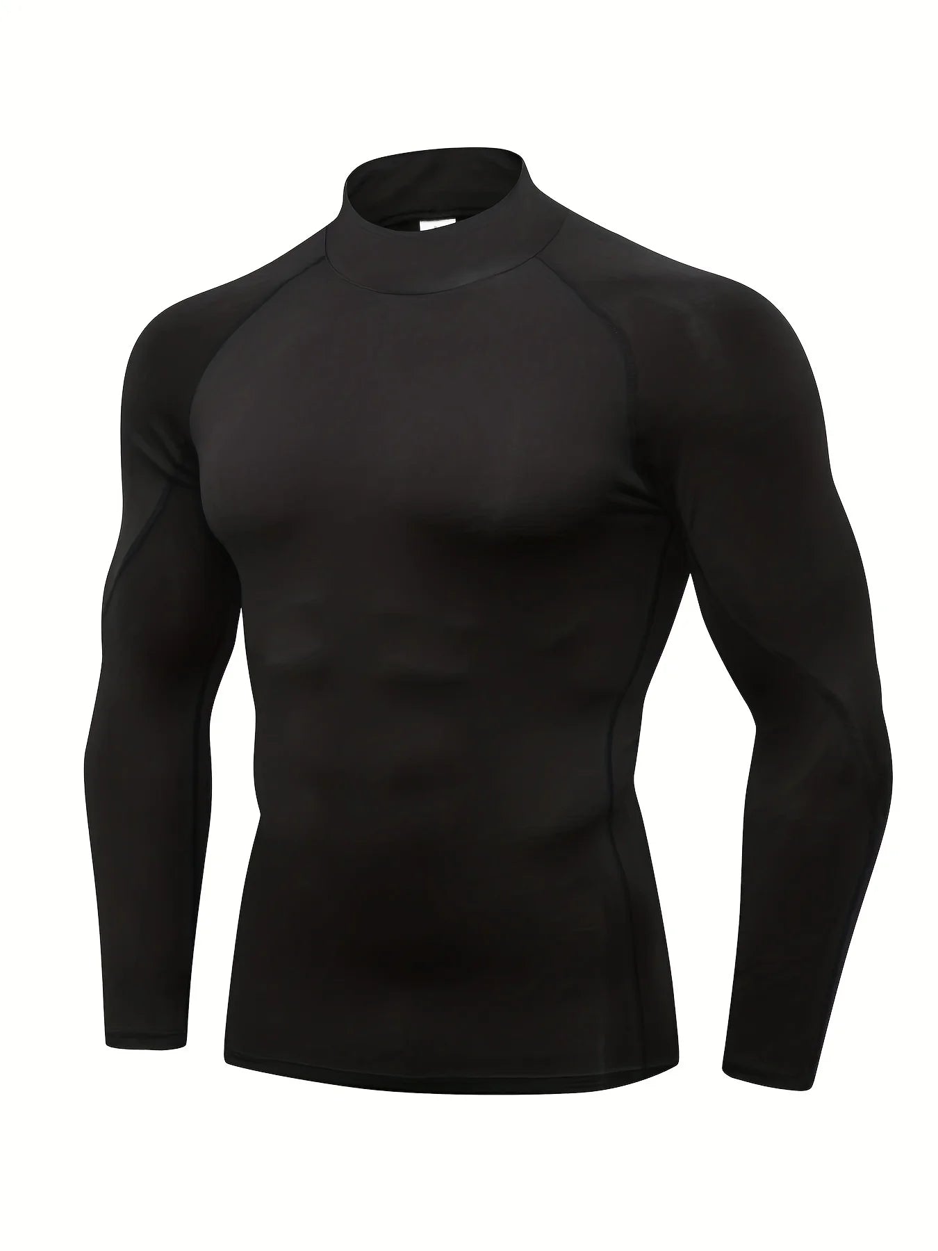 Men'S Compression Shirts Long Sleeve Athletic Workout Tops Gym Undershirts Active Sports Baselayers