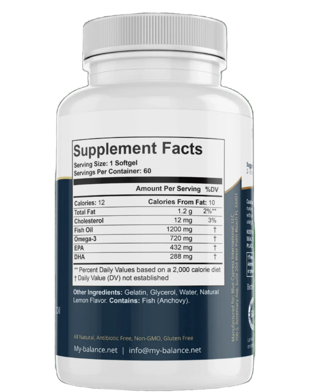 Omega Fish Oil - Omega-3 Fatty Acids