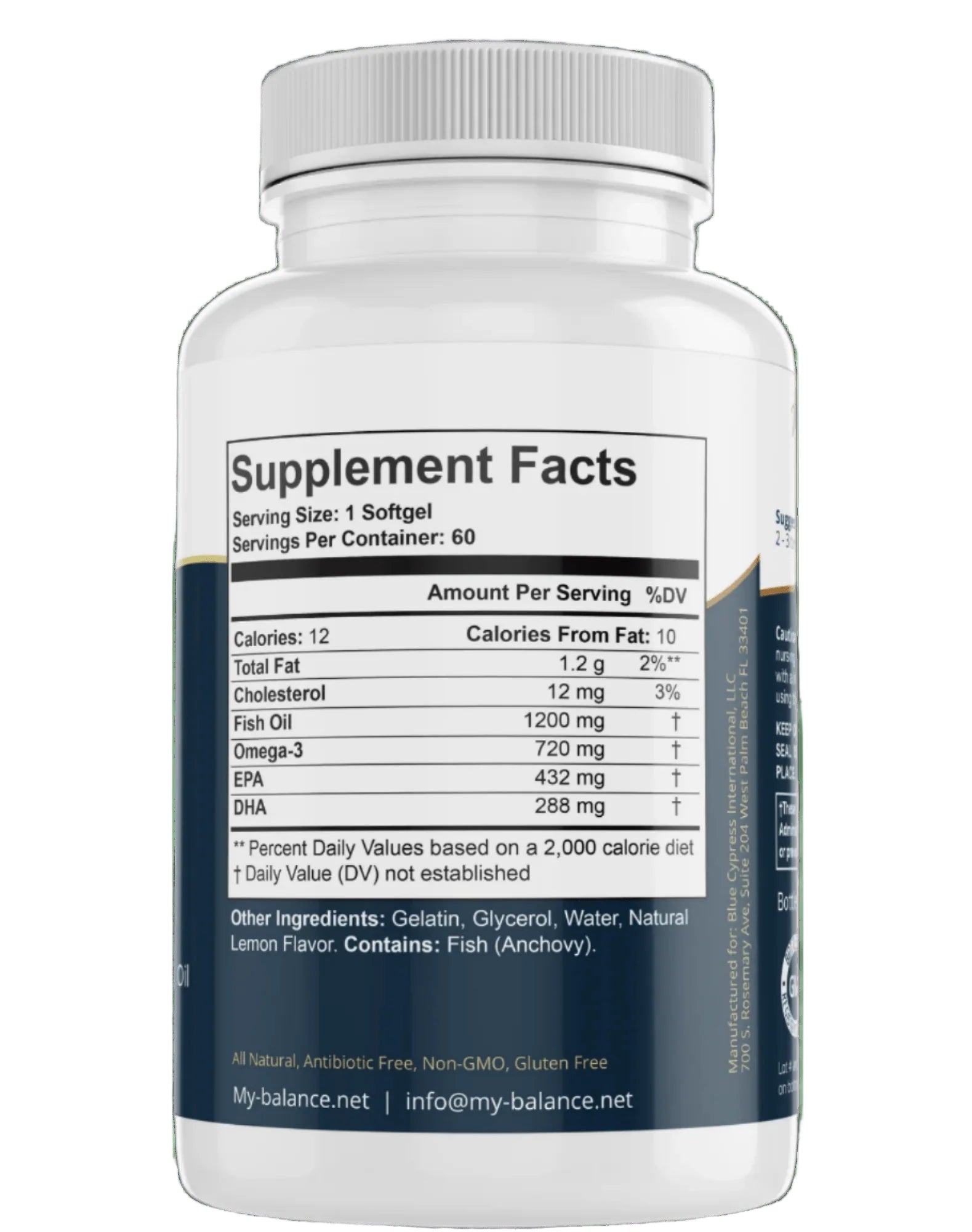 Omega Fish Oil - Omega-3 Fatty Acids