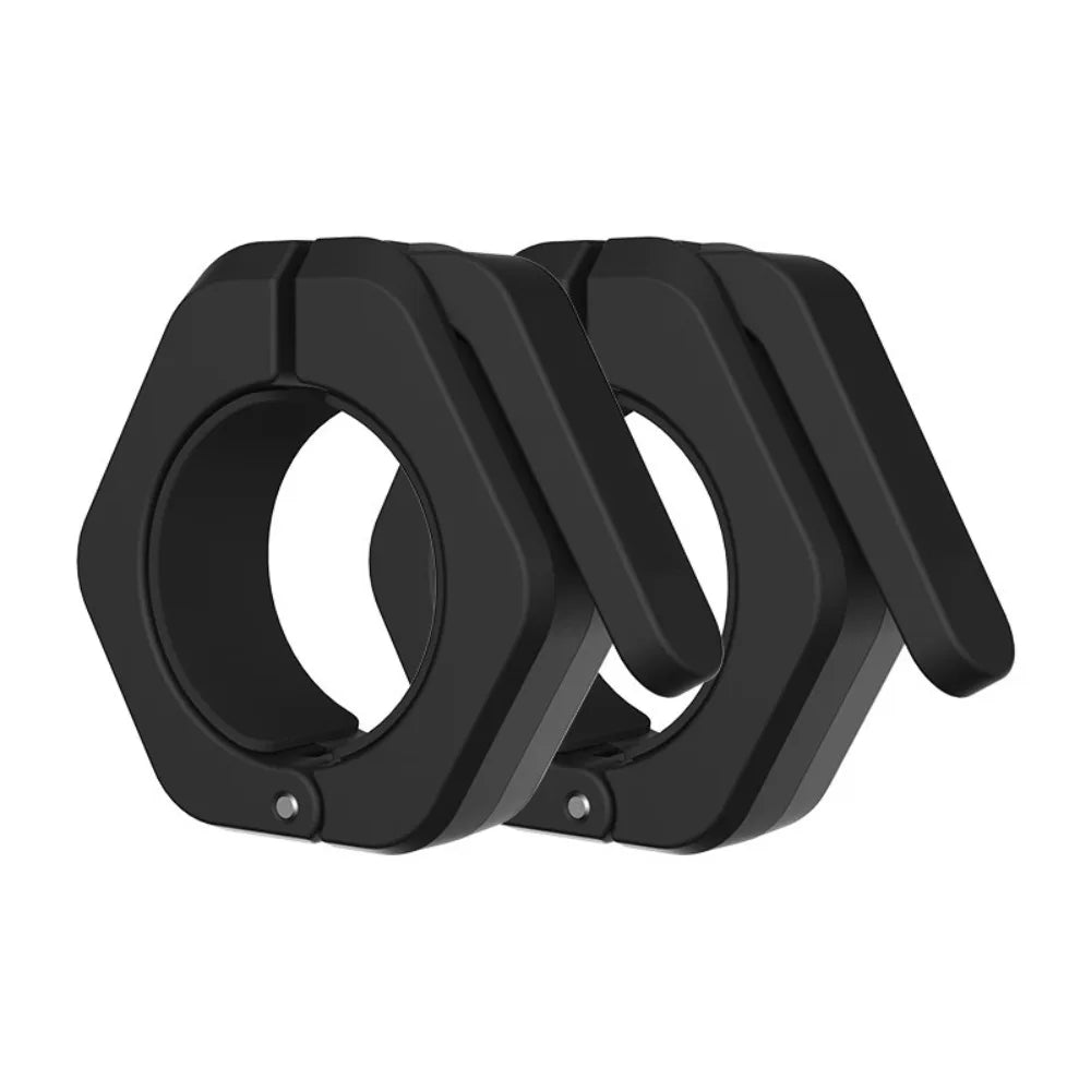 Magnetic Weightlifting Barbell Clamps Hexagon Deadlift Barbell Spin Lock Universal Quick Release Barbell Collars Weightlifting