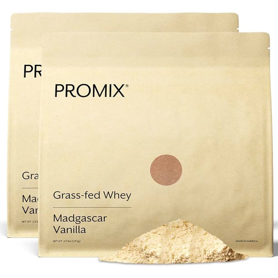 PROMIX® Grass Fed Whey Protein Powder | Madagascar Vanilla