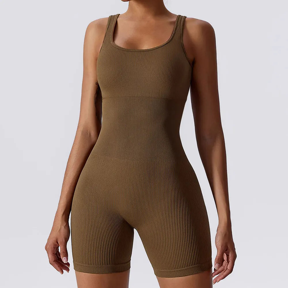 Jumpsuit Suits for Fitness Ribbed Gym Set Workout Sets Tracksuits Fitness Gym Clothing for Seamless Women Yoga Set Sportswear