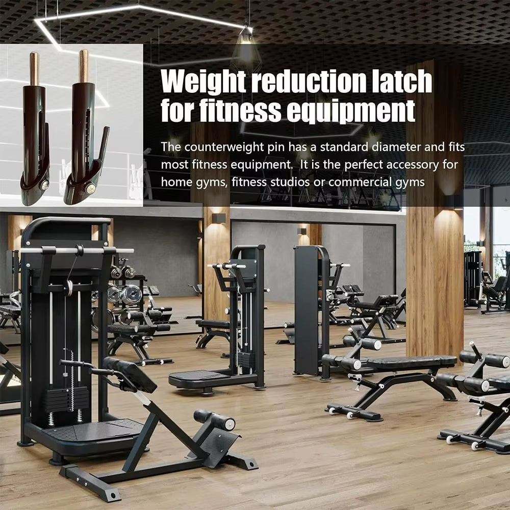 Universal Gym Accessories Gym Pin Fitness Equipment Security Lock Weight Reduction Latch Anti-Rust Drop Set Pins Gym