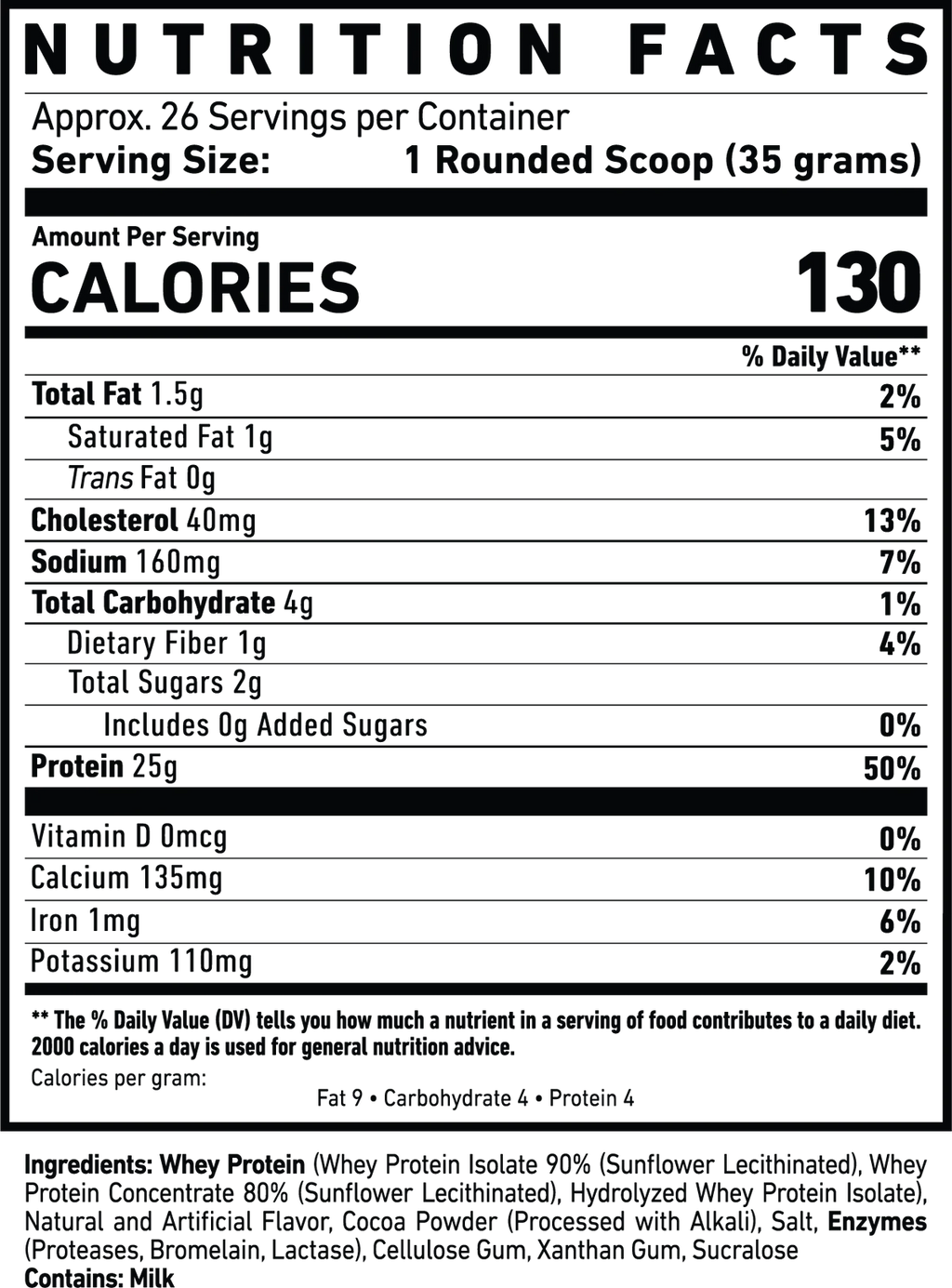 GHOST® Whey Protein Powder | MILK CHOCOLATE