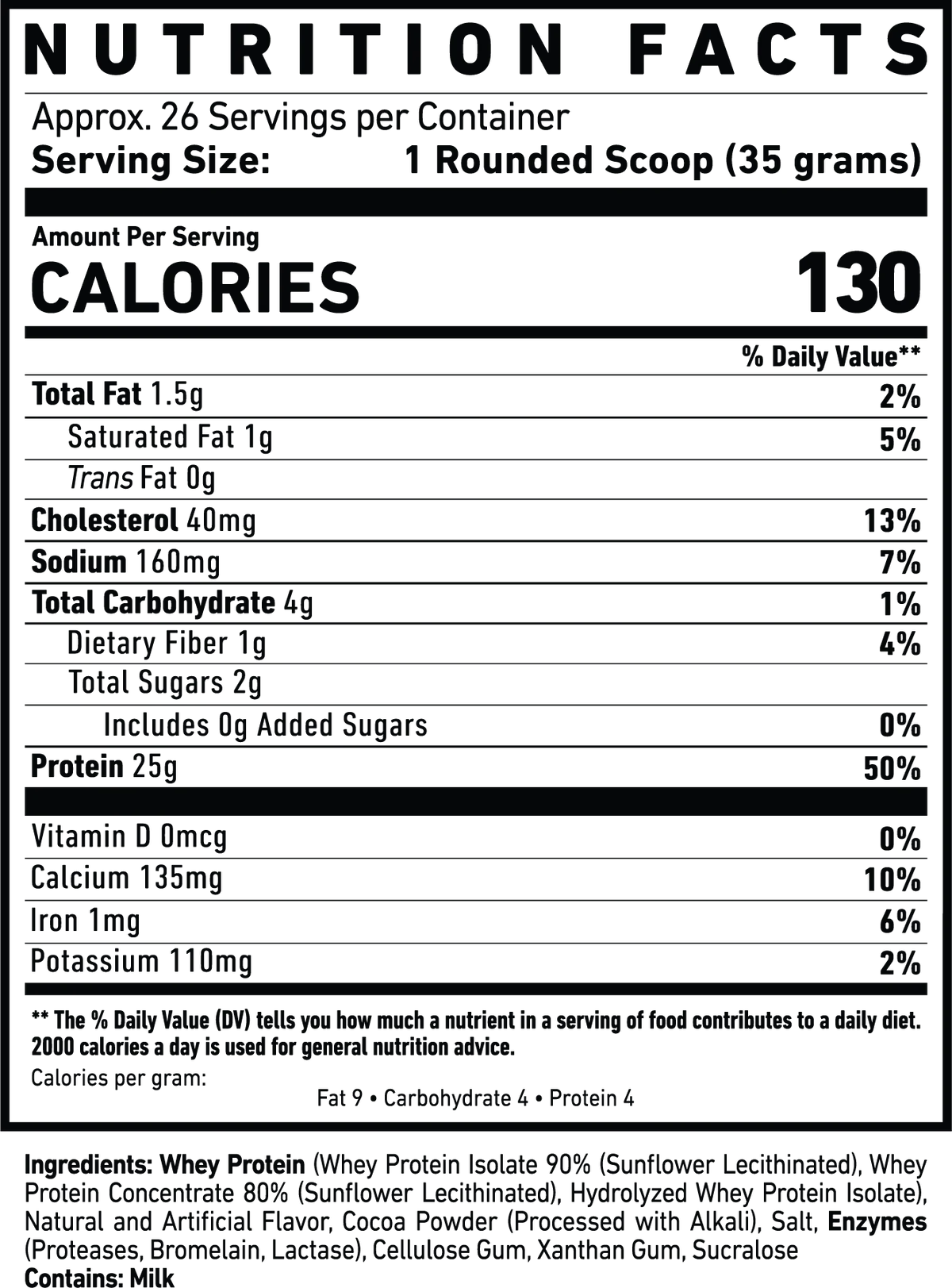 GHOST® Whey Protein Powder | MILK CHOCOLATE