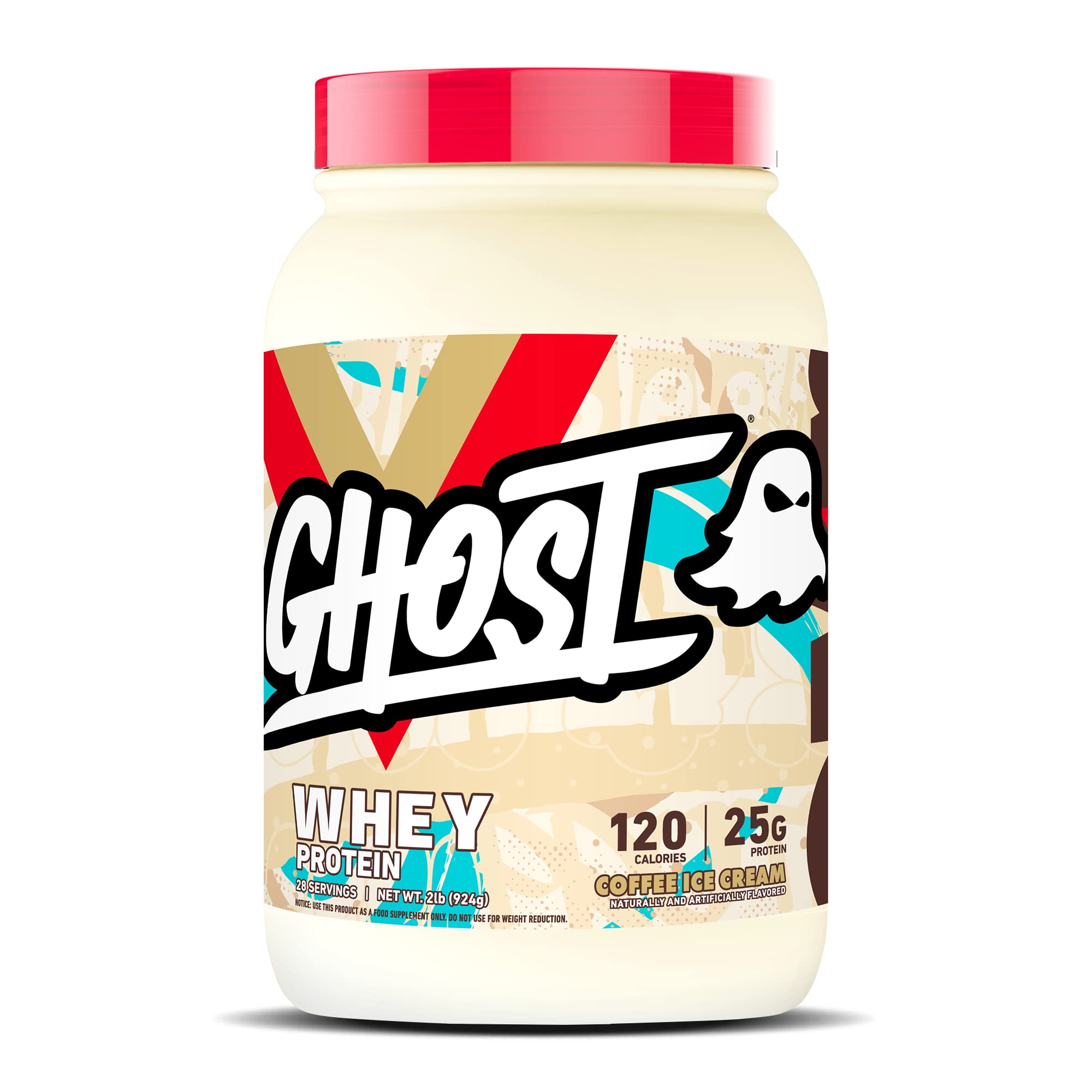 GHOST® Whey Protein Powder | COFFEE ICE CREAM