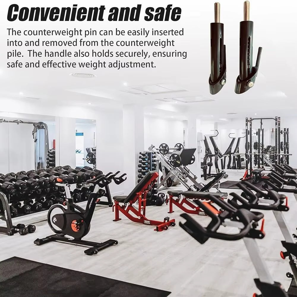 Universal Gym Accessories Gym Pin Fitness Equipment Security Lock Weight Reduction Latch Anti-Rust Drop Set Pins Gym