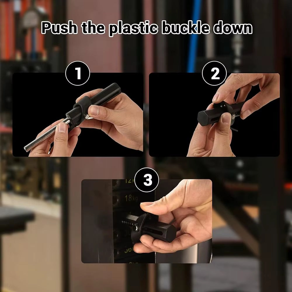 Universal Gym Accessories Gym Pin Fitness Equipment Security Lock Weight Reduction Latch Anti-Rust Drop Set Pins Gym